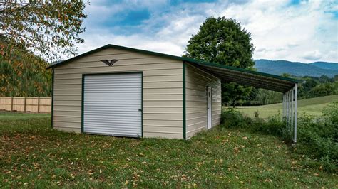 boxed eave style steel garage|a frame metal garages for sale.